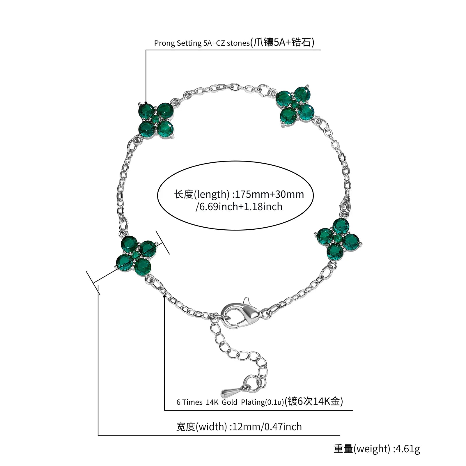 AUREN BRACELET | CLOVER