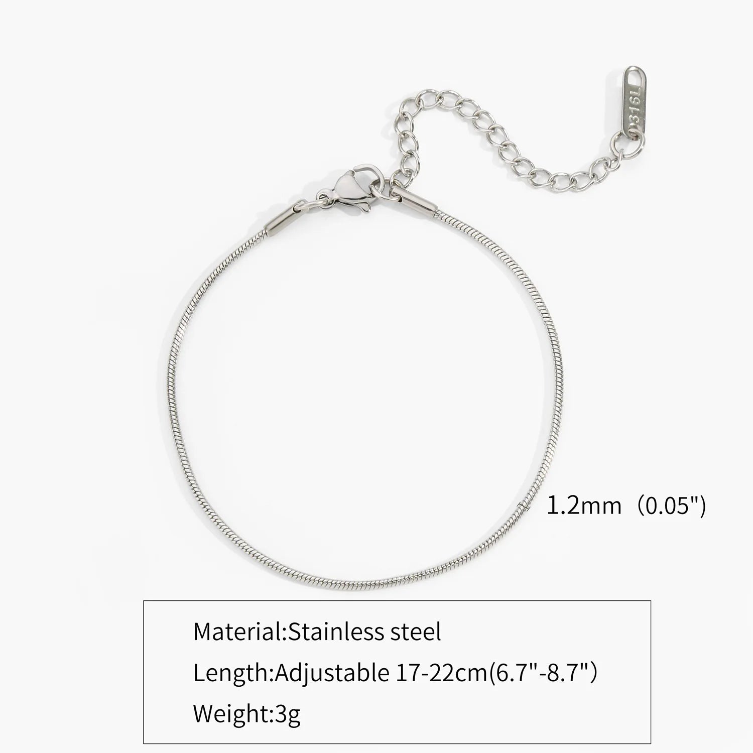 CUBAN BRACELET 1.2MM | SILVER