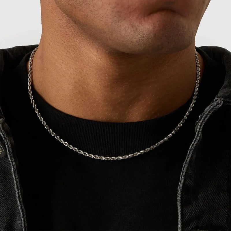 Rope Chain 3mm | Silver