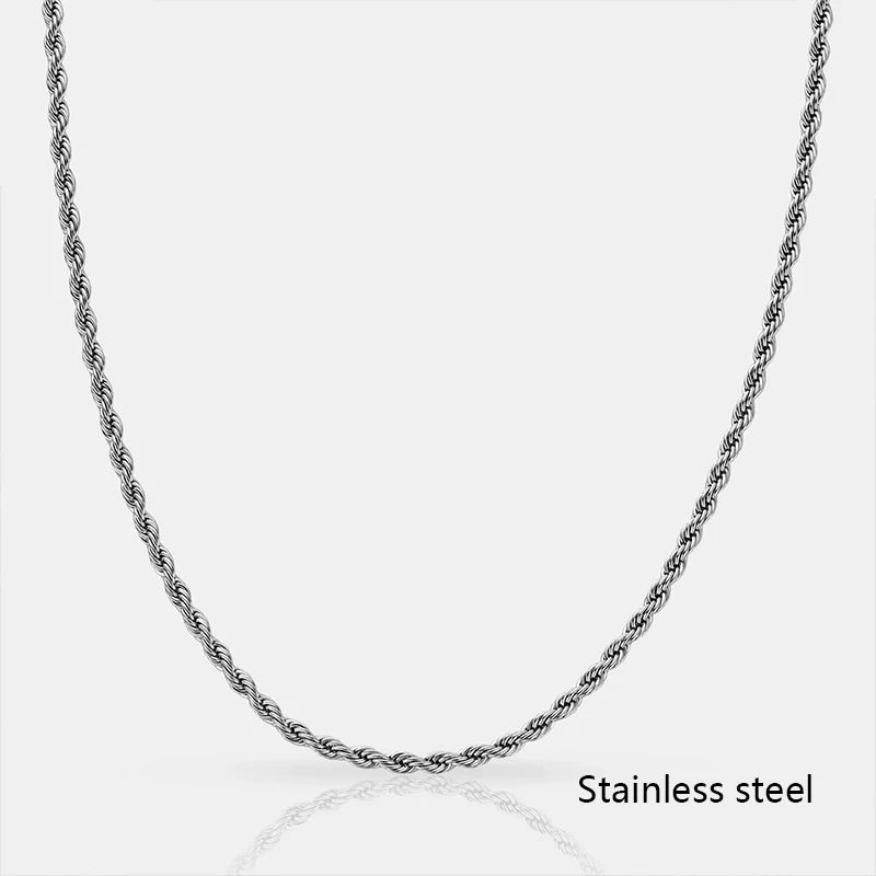 Rope Chain 3mm | Silver