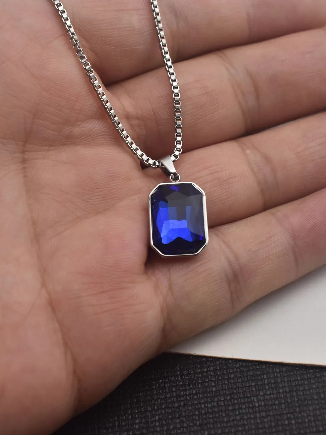 Ocean Gemstone Chain | Blue